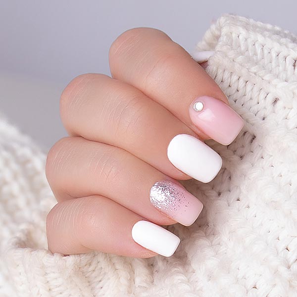 French Gel Manicure